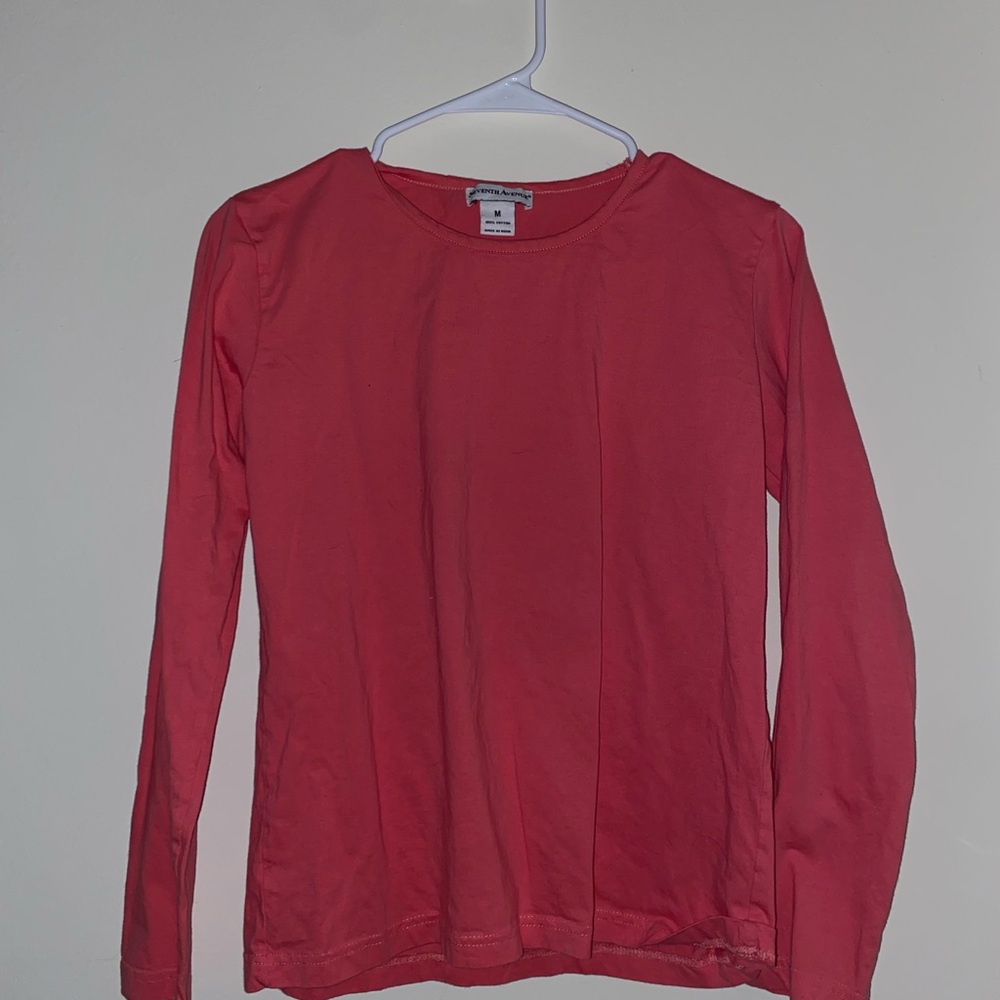 Coral Long Sleeve Tee